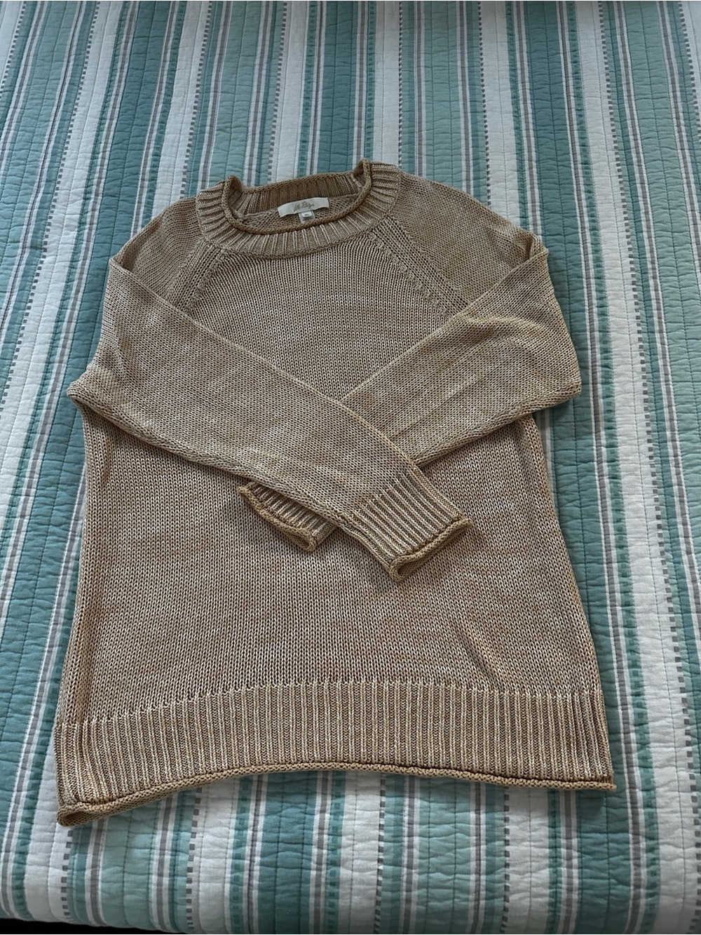 Lilly Pulitzer Tan Crewneck Sweater